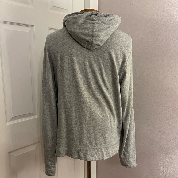 Men’s James Perse vintage french terry zip up hoodie sz 4 - Picture 3 of 4